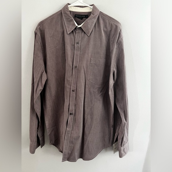French Connection Other - French Connection men’s‎ Button Down Shirt Size Large Maroon